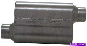 マフラー Flowmaster Super 40シリーズマフラー3.5 "F150/RAM/Sierra 853548用インレット/アウトレット Flowmaster Super 40 Series Muffler 3.5" Inlet/Outlet for F150/Ram/Sierra 853548