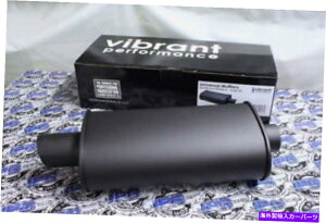 }t[ ĈptH[}XubNXeX}t[VO2.5 "Cbg / 3"AEgbg-1146 Vibrant Performance Black Stealth Muffler Single 2.5" Inlet / 3" Outlet - 1146
