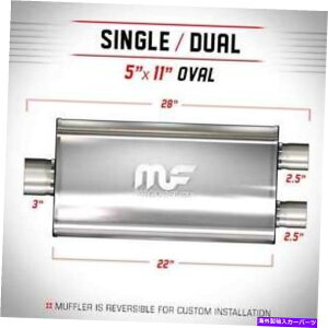 �}�t���[ Magnaflow Performance Exh 14588 Muffler Muffler Univ 22x5x11 2.5 D/3 C Magnaflow Performance EXH 14588 Muffler Muffler Univ 22x5x11 2.5 D/3 C�y���s�A���i�z