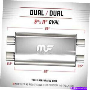 �}�t���[ Magnaflow Performance Exh 14568 Muffler Univ 22x5x11 2.5 d/d Magnaflow Performance Exh 14568 Muffler Univ 22x5x11 2.5 D/D�y���s�A���i�z