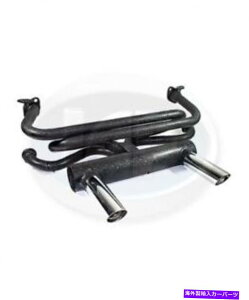 �}�t���[ 2�q���g�p�t�H�[�}���X�}�t���[VW�X�[�p�[�r�[�g���M�AT2�o�X1300-1600cc 2 TIP PERFORMANCE MUFFLER VW SUPER BEETLE GHIA T2 BUS 1300-1600CC�y���s�A���i�z