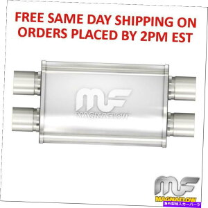 マフラー 2.25 "マグナフローパフォーマンスマフラーデュアル/デュアル4x9x14オーバルサテンステンレス11385 2.25" Magnaflow Performance Muffler Dual/Dual 4x9x14 Oval Satin Stainless 11385