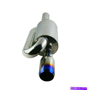 �}�t���[ 2.5 '' S-flow�X�|�[�c�r�C�q���g�C���e�O���}�t���[�p�C�v�f�B�[�v���[�T�E���h3 '' OD�u���[ 2.5'' S-Flow Sport Exhaust Tips Integra Muffler Pipe Deep Low Sound 3'' OD Blue�y���s�A���i�z
