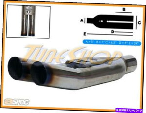 �}�t���[ Aspec Blastpipes Equal Burnt Tips 3 T-304�X�e�����X���j�o�[�T���}�t���[�r�C ASPEC BLASTPIPES EQUAL BURNT TIPS 3 T-304 STAINLESS UNIVERSAL MUFFLER EXHAUST�y���s�A���i�z