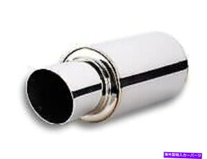 }t[ ĈptH[}Xvib1061Ĉ1061}t[-TPV^[{-3Z^[C Vibrant Performance VIB1061 Vibrant 1061 Muffler - TPV Turbo - 3 in Center