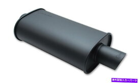 マフラー ストリートパワーフラットブラックオーバルマフラー STREETPOWER FLAT BLACK Oval Muffler