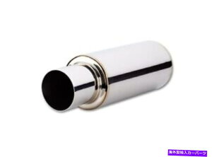 }t[ ĈptH[}X4 "EhXg[gJbg`bvTPVjo[T23"O}t[ Vibrant Performance 4" Round Straight Cut Tip TPV Universal 23" Long Muffler
