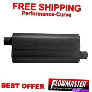 �}�t���[ �t���[�}�X�^�[70�V���[�Y�r�b�O�u���b�N2�}�t���[2.5 "O/O 52573 Flowmaster 70 Series Big Block 2 Muffler 2.5" O/O 52573