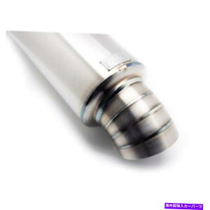}t[ ubNX[X3C`jo[TXg[g}t[ - ^[_E`bv BLOX Racing 3 inch Universal Street Muffler - Turndown Tip