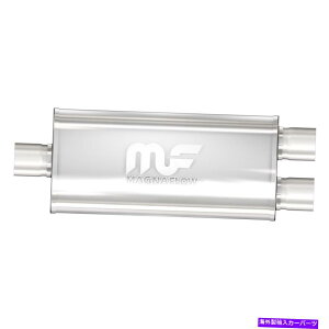 }t[ }Oit[12298ptH[}X}t[3 "Z^[/fA5x8x18ȉ~`̃TeXeX Magnaflow 12298 Performance Muffler 3" Center/Dual 5x8x18 Oval Satin Stainless