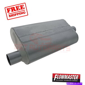 �}�t���[ 70-74�v���}�X�o���N�[�_�̃t���[�}�X�^�[�r�C�}�t���[ FlowMaster Exhaust Muffler for 70-74 Plymouth Barracuda