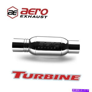�}�t���[ �G�A���^�[�r��20 �X�e�����X4 DIA�B In / Out Turbine Performance Muffler AT4040 Aero Turbine 20 Stainless 4 Dia. In / Out Turbine Performance Muffler AT4040�y���s�A���i�z