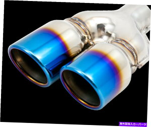 }t[ pCv_Ci~NXtBGX^1.25obN{bNX}t[폜ptH[}XGL][Xgu[o[ PIPE DYNAMICS Fiesta 1.25 Back Box Muffler Delete Performance Exhaust BLUE BURNT