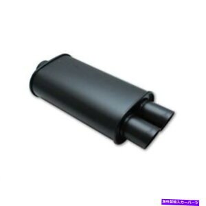 �}�t���[ ���C�̂���1155�X�g���[�g�p���[�t���b�g�u���b�N�u���b�N�I�[�o���}�t���[�f���A���̃q���g Vibrant 1155 Streetpower Flat Black Oval Muffler with Dual Tips