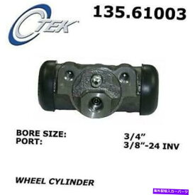 Wheel Cylinder ＃135.61003中心部ドラムブレーキホイールシリンダー # 135.61003 Centric Parts Drum Brake Wheel Cylinder