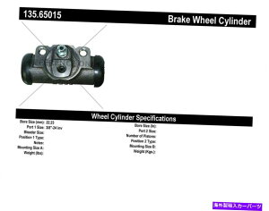 Wheel Cylinder 中心部品135.65015 89-94エアロスターエクスプローラー用ドラムブレーキホイールシリンダー Centric Parts 135.65015 Drum Brake Wheel Cylinder For 89-94 Aerostar Explorer