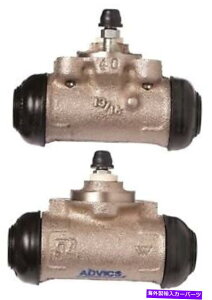 Wheel Cylinder ドラムブレーキホイールシリンダーエエリアアドバビックWCT-006フィット1985トヨタカローラ Drum Brake Wheel Cylinder-Oe Rear ADVICS WCT-006 fits 1985 Toyota Corolla