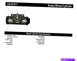 Wheel Cylinder hu[LzC[V_[C-TEKWzC[V_[AZgbN135.67017 Drum Brake Wheel Cylinder-C-TEK Standard Wheel Cylinders Rear Centric 135.67017