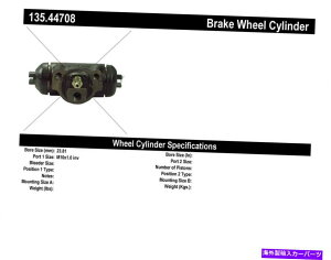 Wheel Cylinder ���S���i135.44708 88-00�̂��߂̃h�����u���[�L�z�C�[���V�����_�[4runner�s�b�N�A�b�vT100 Centric Parts 135.44708 Drum Brake Wheel Cylinder For 88-00 4Runner Pickup T100�y���s�A���i�z