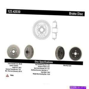Brake Drum �u���[�L�h����-C-TEK�W�����A�Z���g���b�N123.42030 Brake Drum-C-TEK Standard Rear Centric 123.42030�y���s�A���i�z