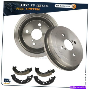 Brake Drum B 2000-2002 2003 2004 2005g^GR[̃u[Lh +Z~bNV[Y REAR. Brake Drums + Ceramic Shoes For 2000-2002 2003 2004 2005 Toyota Echo