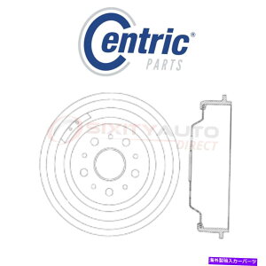 Brake Drum 1967-1968 For Mercury Cougar 4.7L 5.0L 6.4L 7.0L V8 LA�̒��SC-Tek�u���[�L�h���� Centric C-TEK Brake Drum for 1967-1968 Mercury Cougar 4.7L 5.0L 6.4L 7.0L V8 la�y���s�A���i�z