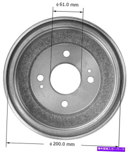 Brake Drum �u���[�L�h�������S�����S�����A�x���f�B�b�N�XPDR0606�t�B�b�g88-91�z���_�V�r�b�N - �����z�� Brake Drum-Wagon Rear BENDIX PDR0606 fits 88-91 Honda Civic - Fast Shipping