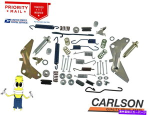 Brake Drum �r���C�b�N�O�����X�|�[�c�p�̊��S�ȃ��A�u���[�L�h�����n�[�h�E�F�A�L�b�g1967 w/���A�h���� Complete Rear Brake Drum Hardware Kit for Buick Gran Sport 1967 w/ Rear Drums�y���s�A���i�z