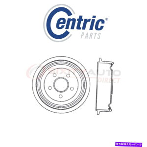 Brake Drum 2003�N����2005�N�̒��S�u���[�L�h�����|���e�B�A�b�N�T���t�@�C�A2.2L L4-�u���[�L��~GV Centric Brake Drum for 2003-2005 Pontiac Sunfire 2.2L L4 - Braking Stopping gv�y���s�A���i�z