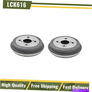 Brake Drum �g���^�G�R�[2000 2001�̃f�����S�y�A���A�u���[�L�h���� Durago Pair Rear Brake Drums For Toyota Echo 2000 2001�y���s�A���i�z