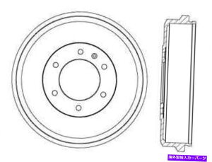 Brake Drum �u���[�L�h�������AFVP 123.99034 Brake Drum Rear FVP 123.99034�y���s�A���i�z