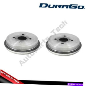 Brake Drum 2004�N����2003�N�̃g���^�G�R�[AO15��2x�f�����S���A�u���[�L�h�������� 2x DuraGo Rear Brake Drum Replacement For 2004-2003 Toyota Echo AO15�y���s�A���i�z