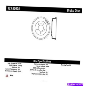 Brake Drum �u���[�L�h�����t�����g�Z���g���b�N123.65005�t�B�b�g65-72�t�H�[�hF-100 Brake Drum Front Centric 123.65005 fits 65-72 Ford F-100�y���s�A���i�z
