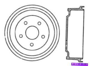 Brake Drum �u���[�L�h�����X�^���_�[�h���AFVP 123.67038 Brake Drum-Standard Rear FVP 123.67038�y���s�A���i�z