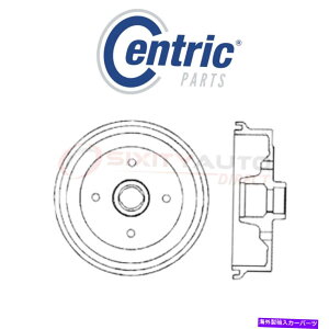 Brake Drum 1975�N����2004�N�̒��S�u���[�L�h�����t�H���N�X���[�Q���Z�_��1.6L H4-�u���[�L��~��~ Centric Brake Drum for 1975-2004 Volkswagen Sedan 1.6L H4 - Braking Stopping so�y���s�A���i�z