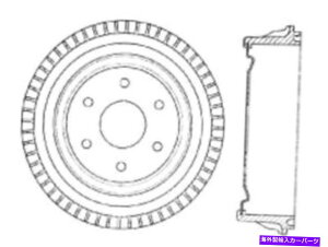 Brake Drum �u���[�L�h�����X�^���_�[�h���AFVP 123.66034 Brake Drum-Standard Rear FVP 123.66034�y���s�A���i�z