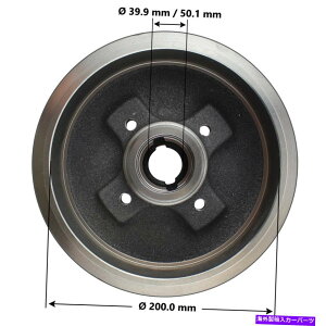 Brake Drum �|�C���^�[�̂��߂̐V�����u���[�L�h�����W�F�b�^�S���t�_�[�r�[�S���|�C���^�[�g���b�N�J�u���I�S���Z�_��r New Brake Drum for Pointer Jetta Golf Derby Gol Pointer Truck Cabrio Gol Sedan R�y���s�A