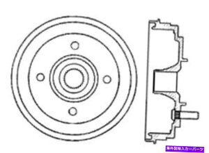 Brake Drum u[Lh-C-TEKW㕔S123.47007 Brake Drum-C-TEK Standard Rear Centric 123.47007