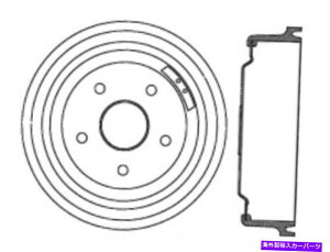 Brake Drum ���S��123.65008�I��71-76�t�H�[�h���f���p�u���[�L�h���� Centric Parts 123.65008 Brake Drum For Select 71-76 Ford Models�y���s�A���i�z