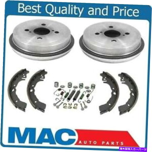 Brake Drum 2000N2005Ñg^GR[̃Au[LhV[Yu[LXvOXLbg Rear Brake Drums & Shoes & Brake Springs Kit for 2000-2005 Toyota Echo