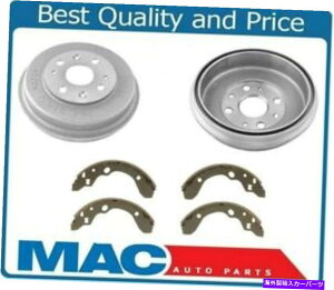 Brake Drum マツダ323プロテッジトレーサーエスコートMX3(2)リアブレーキドラムとブレーキシューズ Mazda 323 Protege Tracer Escort MX3 (2) Rear Brake Drums & Brake Shoes