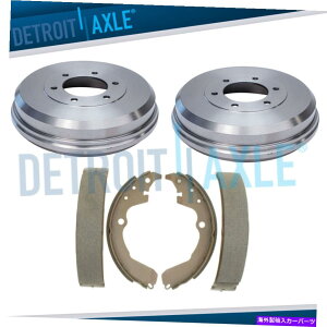 Brake Drum FWD���A�h����2003 2004-2008�|���e�B�A�b�N�o�C�u�g���^�}�g���b�N�X�̃Z���~�b�N�u���[�L�V���[�Y FWD Rear Drums Ceramic Brake Shoes for 2003 2004-2008 Pontiac Vibe Toyota Matrix�y���s�A���i�z