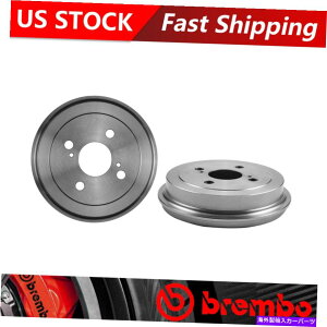 Brake Drum 2000-2005�g���^�G�R�[���A�u���[�L�h���� - �u�����{�v���~�A��OE Fits 2000-2005 Toyota Echo Rear Brake Drums - Brembo Premium OE�y���s�A���i�z