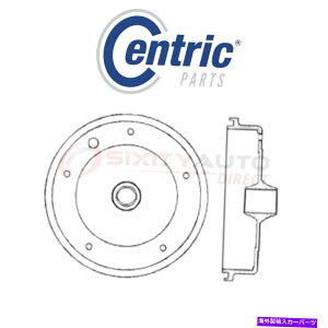 Brake Drum 1973-1974tHNX[QVO1.6L H4-LbgZbgNP̒SC-TEKu[Lh Centric C-TEK Brake Drum for 1973-1974 Volkswagen Thing 1.6L H4 - Kit Set np