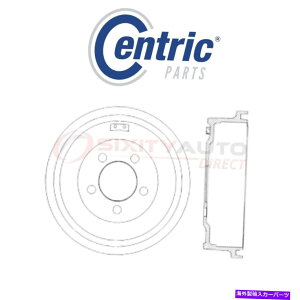Brake Drum 2002 Jeep Liberty 2.4L 3.7L L4 V6�̒��S�u���[�L�h���� - �u���[�L��~HR Centric Brake Drum for 2002 Jeep Liberty 2.4L 3.7L L4 V6 - Braking Stopping hr�y���s�A���i�z