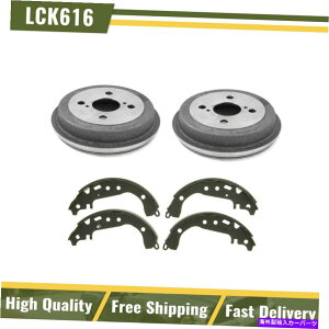 Brake Drum 2000N2001Ñg^GR[\ALbgu[Lhu[LV[Y For 2000-2001 Toyota Echo High Performance Rear Kit Brake Drums & Brake Shoes