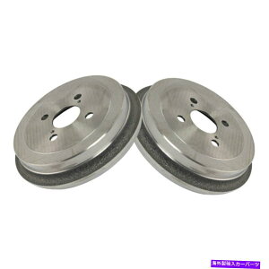 Brake Drum �g���^�����X2007-2018 TRQ BRA14108���A�h���C�o�[�Ə���ȑ��u���[�L�h���� For Toyota Yaris 2007-2018 TRQ BRA14108 Rear Driver & Passenger Side Brake Drums�y���s�A���i�z