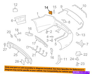 Brake Drum ZfXOEM 15-18 GLA250ԃGChZT[00090555049999 MERCEDES OEM 15-18 GLA250 Parking Aid-Sensor 00090555049999