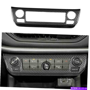 trim panel W[vRpX2022 ABSJ[{t@Co[GARXCb`plJo[gp For Jeep Compass 2022 ABS Carbon Fiber Air Conditioning Switch Panel Cover Trim