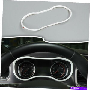 trim panel �_�b�V���{�[�h�C���X�g�������g�{�b�N�X�J�o�[�_�b�W�`���[�W���[�̂��߂̃g�����x�[��2015-2022�z���C�g Dashboard Instrument Box Cover Trim Bezel for Dodge Charger 2015-2022 White�y���s�A���i�z